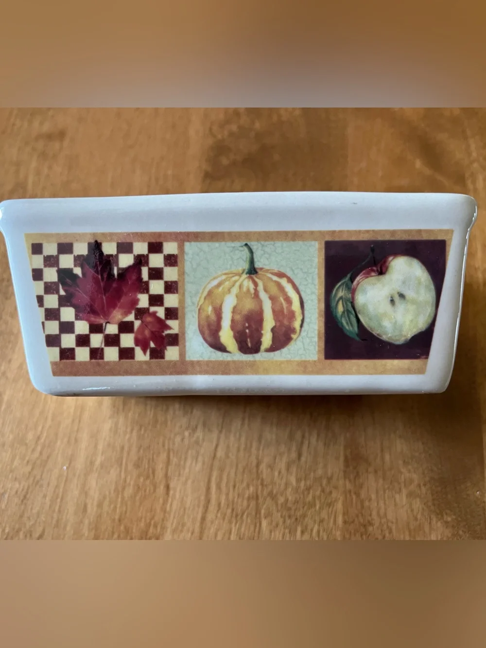 Autumn Harvest Stoneware Mini Loaf Pans By Nantucket, Set Of 3.